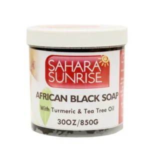 best african black soap with turmeric