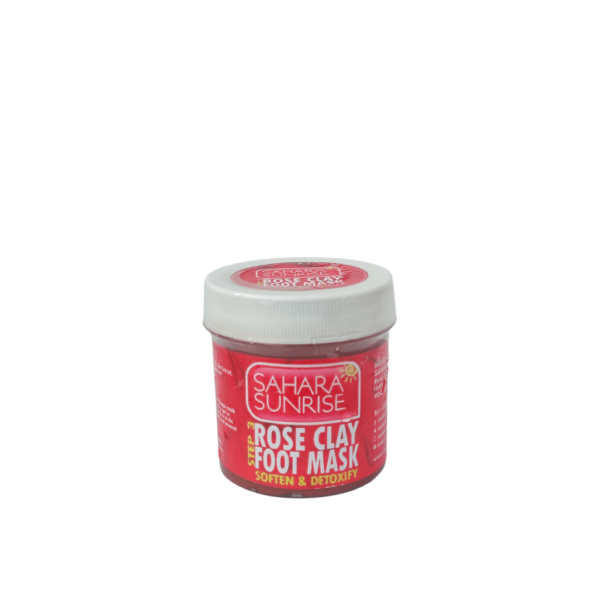 foot softening clay mask